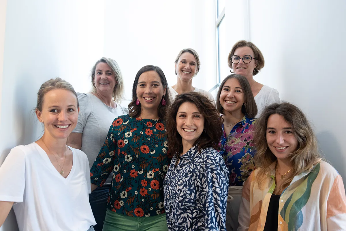 Equipe des praticiens, médecins et sage femmes du centre émanéa de Champagne-au-Mont d'Or